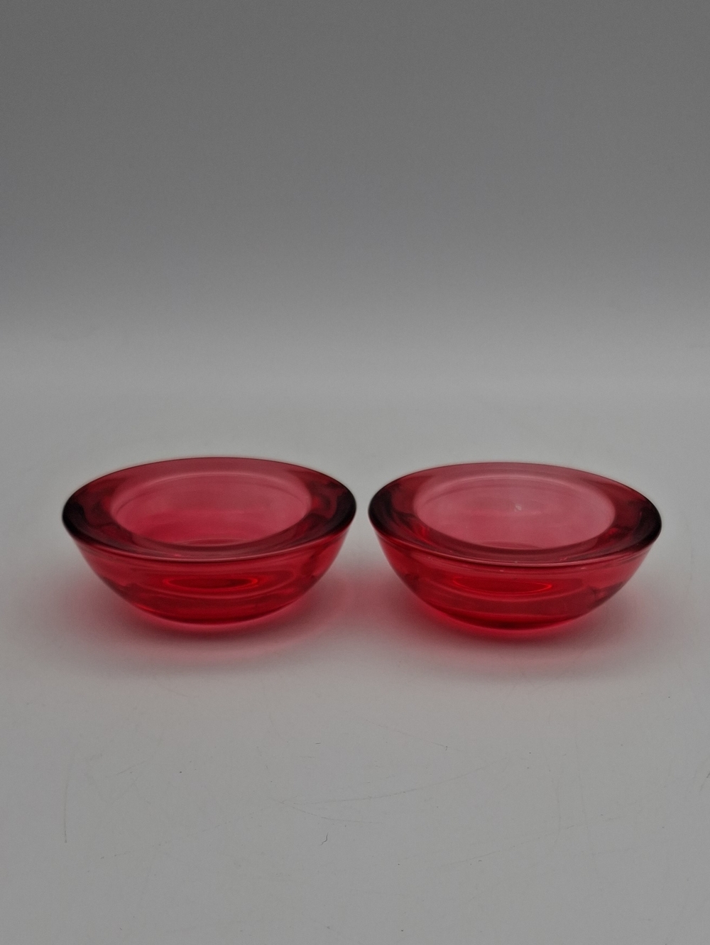 Home Accents Red Tealight Holder Pair